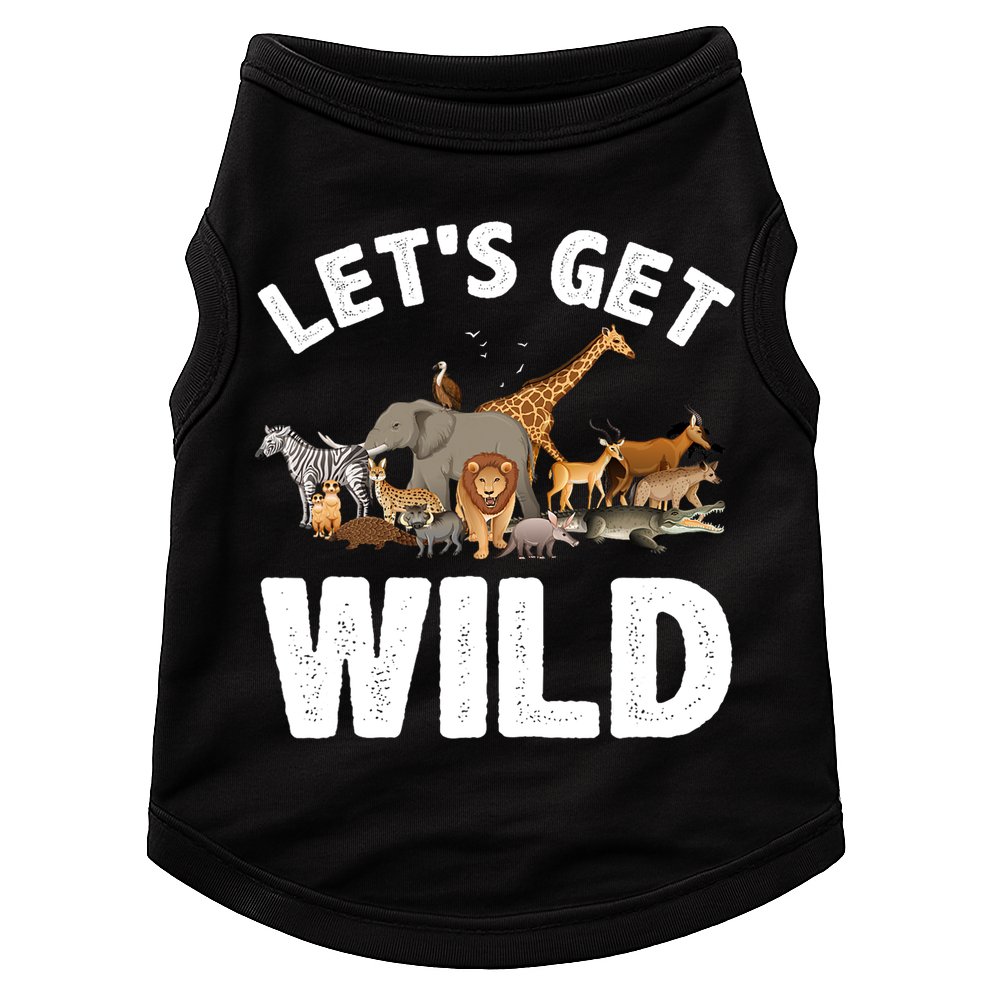 Cool Safari Animal For Men Women Zoo Jungle Wildlife Lover Doggie Tank