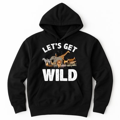 Cool Safari Animal For Men Women Zoo Jungle Wildlife Lover Hoodie