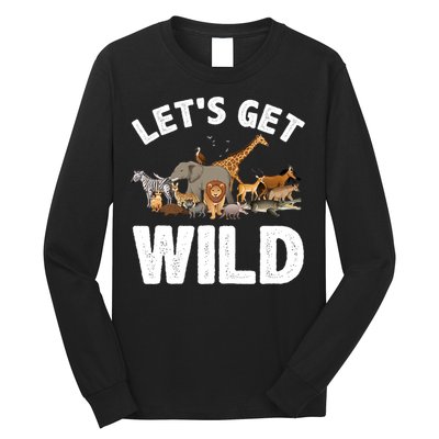Cool Safari Animal For Men Women Zoo Jungle Wildlife Lover Long Sleeve Shirt