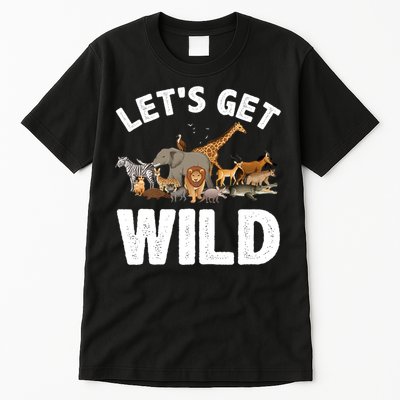 Cool Safari Animal For Men Women Zoo Jungle Wildlife Lover Tall T-Shirt
