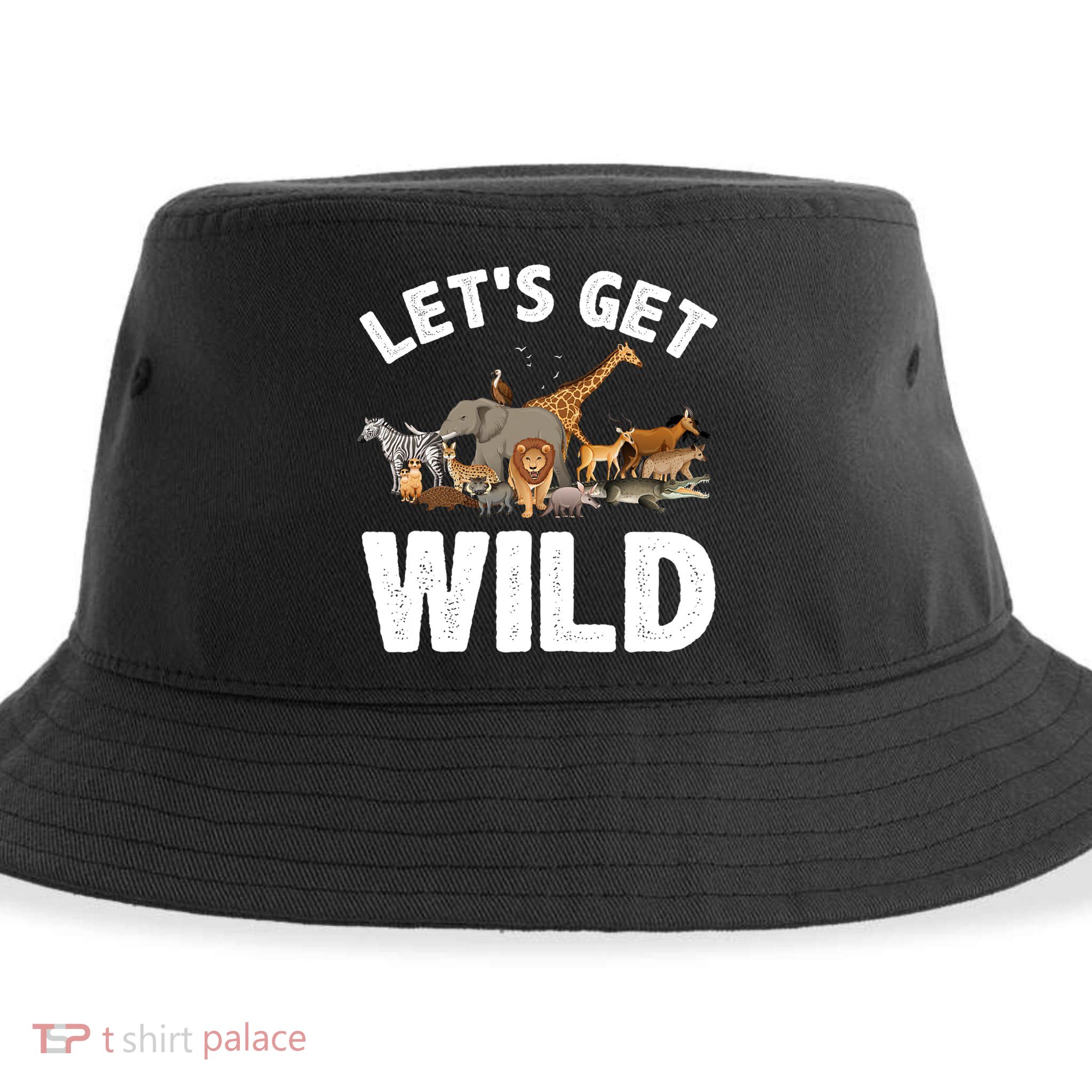 Cool Safari Animal For Men Women Zoo Jungle Wildlife Lover Sustainable Bucket Hat
