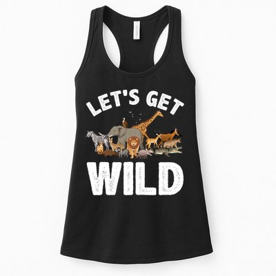 Cool Safari Animal For Men Women Zoo Jungle Wildlife Lover Womens Tank Top