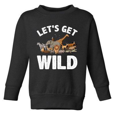 Cool Safari Animal For Men Women Zoo Jungle Wildlife Lover Toddler Sweatshirt