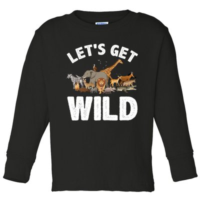 Cool Safari Animal For Men Women Zoo Jungle Wildlife Lover Toddler Long Sleeve Shirt