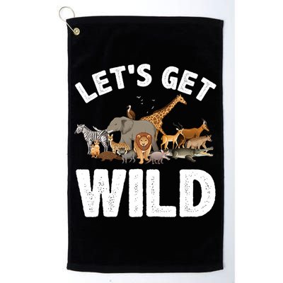 Cool Safari Animal For Men Women Zoo Jungle Wildlife Lover Golf Towel
