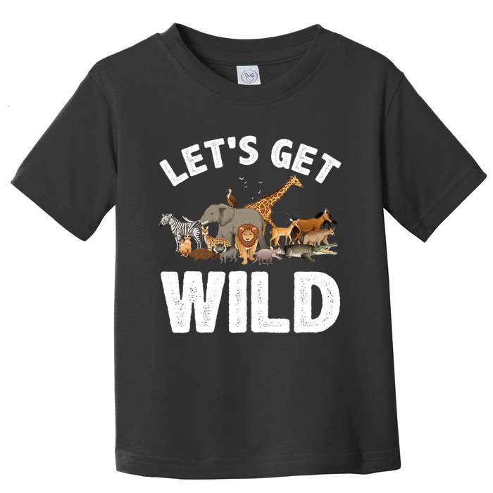 Cool Safari Animal For Men Women Zoo Jungle Wildlife Lover Toddler T-Shirt