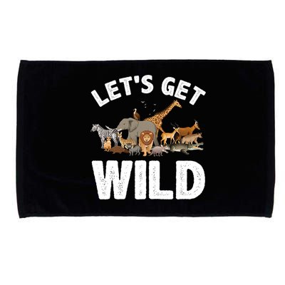 Cool Safari Animal For Men Women Zoo Jungle Wildlife Lover Microfiber Hand Towel