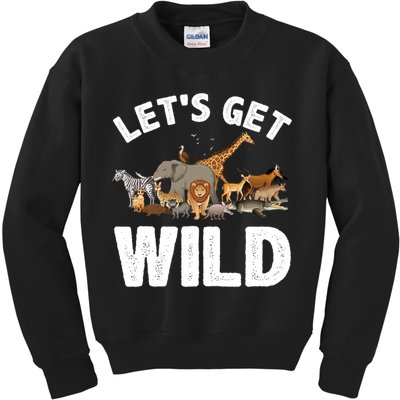 Cool Safari Animal For Men Women Zoo Jungle Wildlife Lover Kids Sweatshirt