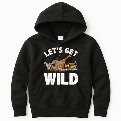 Cool Safari Animal For Men Women Zoo Jungle Wildlife Lover Kids Hoodie