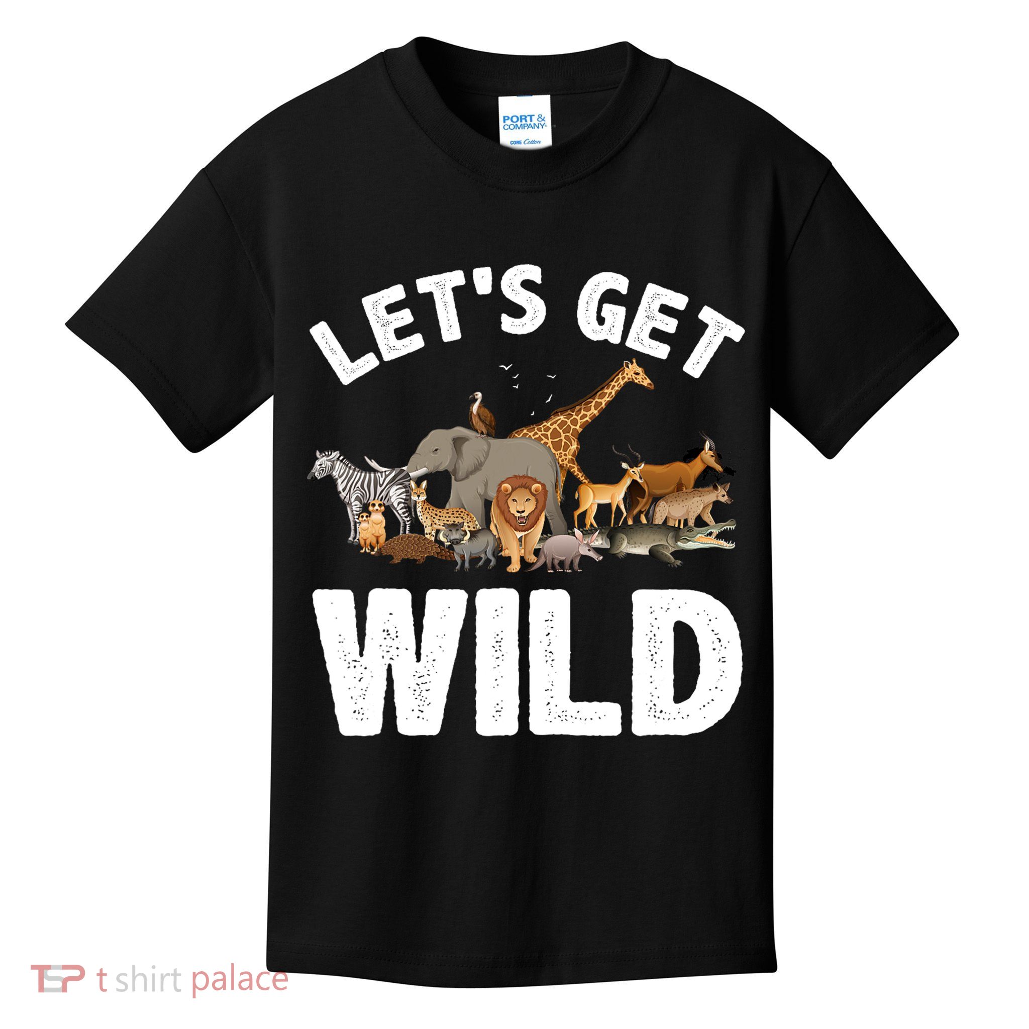 Cool Safari Animal For Men Women Zoo Jungle Wildlife Lover Kids T-Shirt