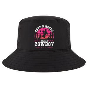 Cowgirl Save A Horse Ride A Cowboy Rodeo Western Country Cool Comfort Performance Bucket Hat