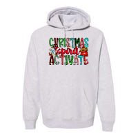 Christmas Spirit Activate Funny Christmas Xmas Premium Hoodie