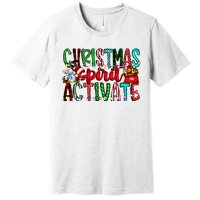 Christmas Spirit Activate Funny Christmas Xmas Premium T-Shirt