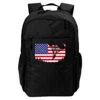 Cool Skydiving Art Men Women Skydiver American Flag Skydive Daily Commute Backpack