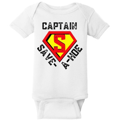 Captain Save A Hoe Rusty Baby Bodysuit