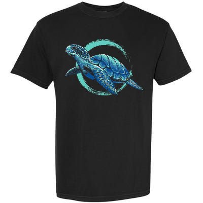 Cute Sea Animal Lover Ocean Pet Owner Gift Aquarium Turtle Garment-Dyed Heavyweight T-Shirt