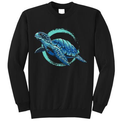 Cute Sea Animal Lover Ocean Pet Owner Gift Aquarium Turtle Sweatshirt