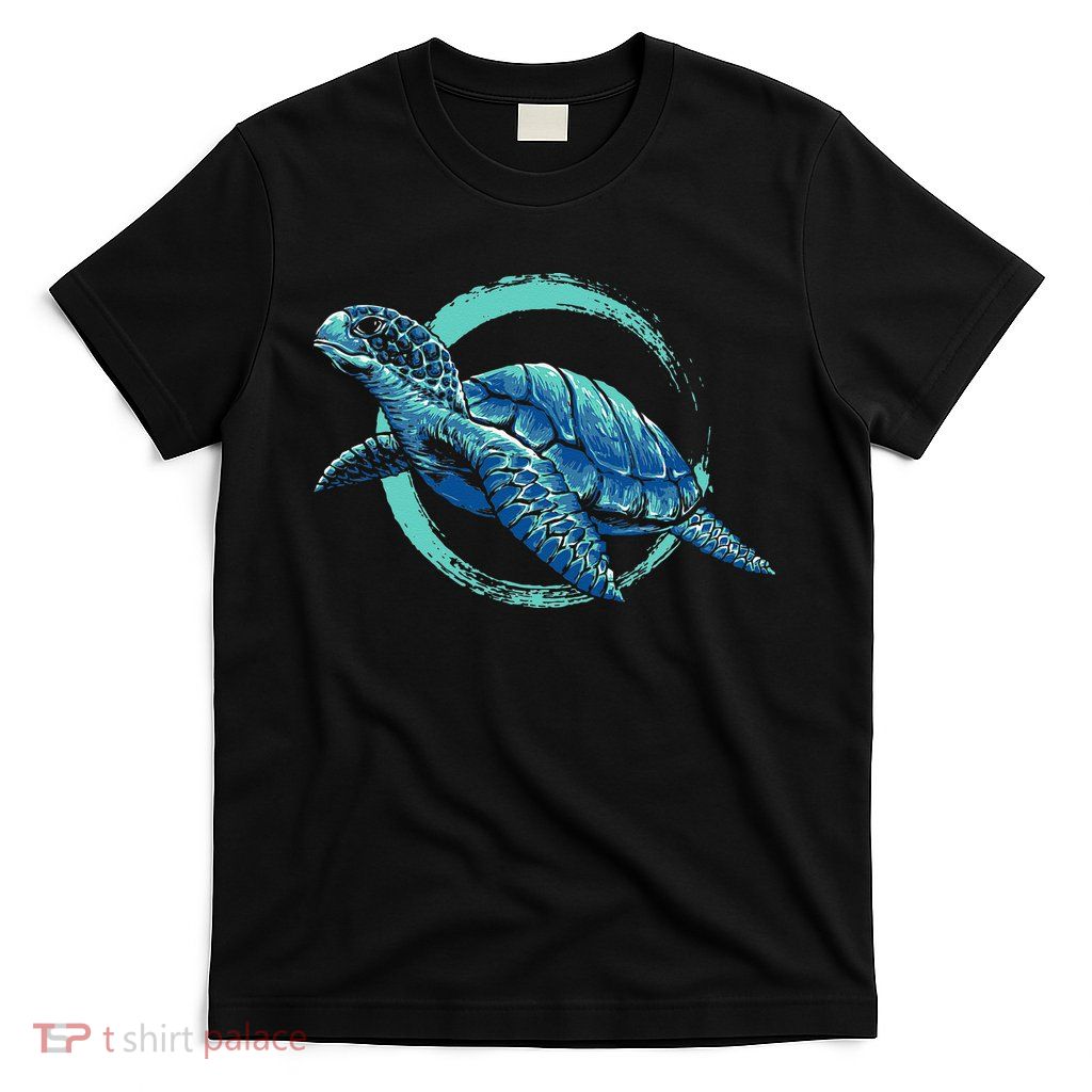 Cute Sea Animal Lover Ocean Pet Owner Gift Aquarium Turtle T-Shirt