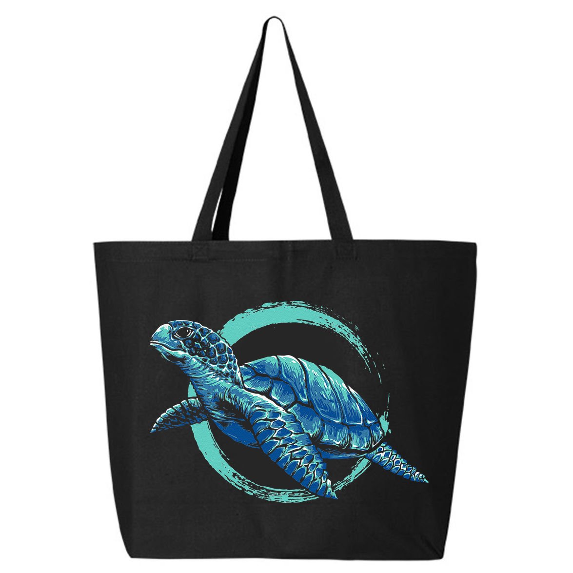 Cute Sea Animal Lover Ocean Pet Owner Gift Aquarium Turtle 25L Jumbo Tote