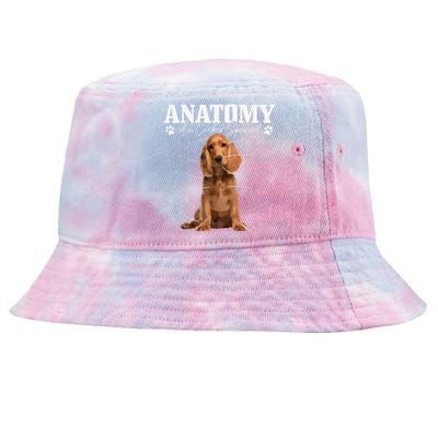 Cocker Spaniel Anatomy Funny Cute Dog Cocker Spaniel Mom Dad Tie-Dyed Bucket Hat