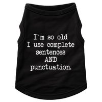 Complete Sentences And Punctuation Grammar Doggie Tank