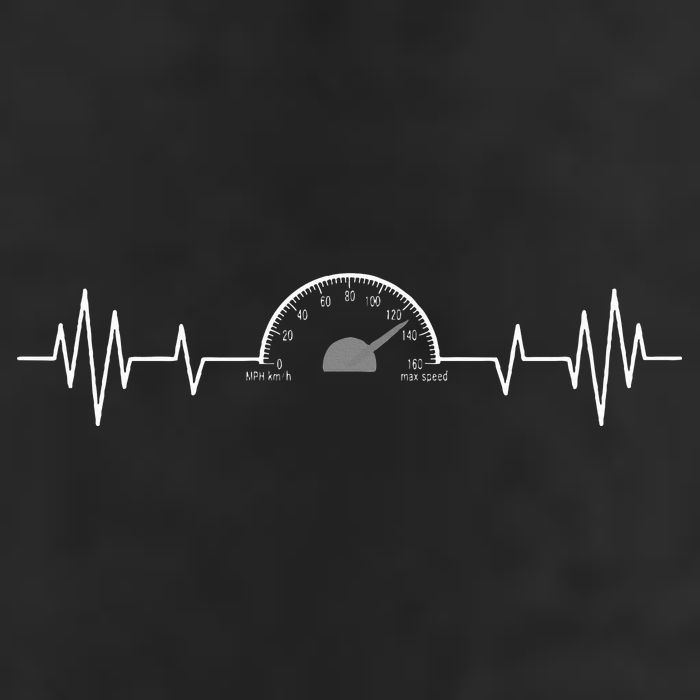 Car Speedometer Auto Mechanic Guys Heartbeat Gift Adult Drive Performance Visor