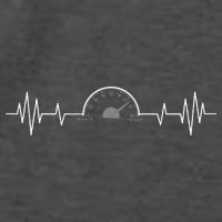 Car Speedometer Auto Mechanic Guys Heartbeat Gift Vector Backpack