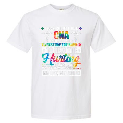 CNA Squad Appreciation Day Tie Dye For Women For Work Garment-Dyed Heavyweight T-Shirt