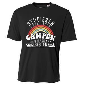 Can study any camping only the best camper camping Cooling Performance Crew T-Shirt