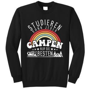 Can study any camping only the best camper camping Sweatshirt