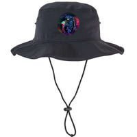 Cool Space Astronaut Jellyfish Galaxy Bucket Hat