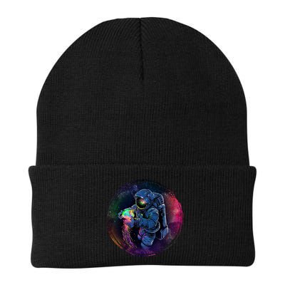 Cool Space Astronaut Jellyfish Galaxy Beanie