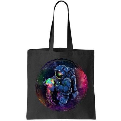 Cool Space Astronaut Jellyfish Galaxy Bag