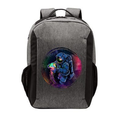 Cool Space Astronaut Jellyfish Galaxy Vector Backpack