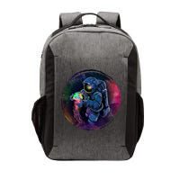 Cool Space Astronaut Jellyfish Galaxy Vector Backpack