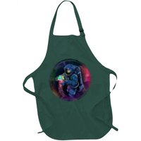 Cool Space Astronaut Jellyfish Galaxy Apron