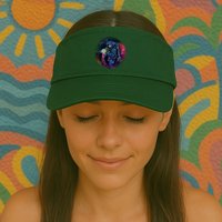 Cool Space Astronaut Jellyfish Galaxy Visor