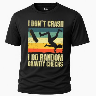 Cool Skateboard Art Skateboarding Skate Board Performance Shirt