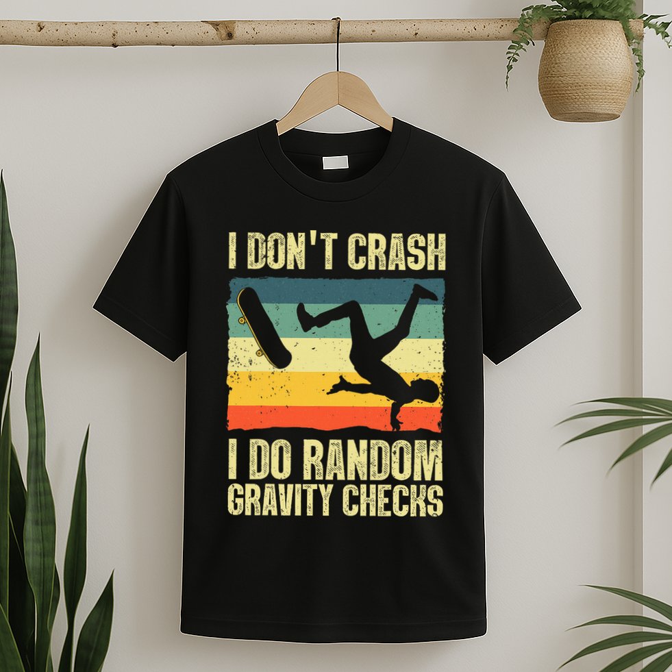 Cool Skateboard Art Skateboarding Skate Board T-Shirt