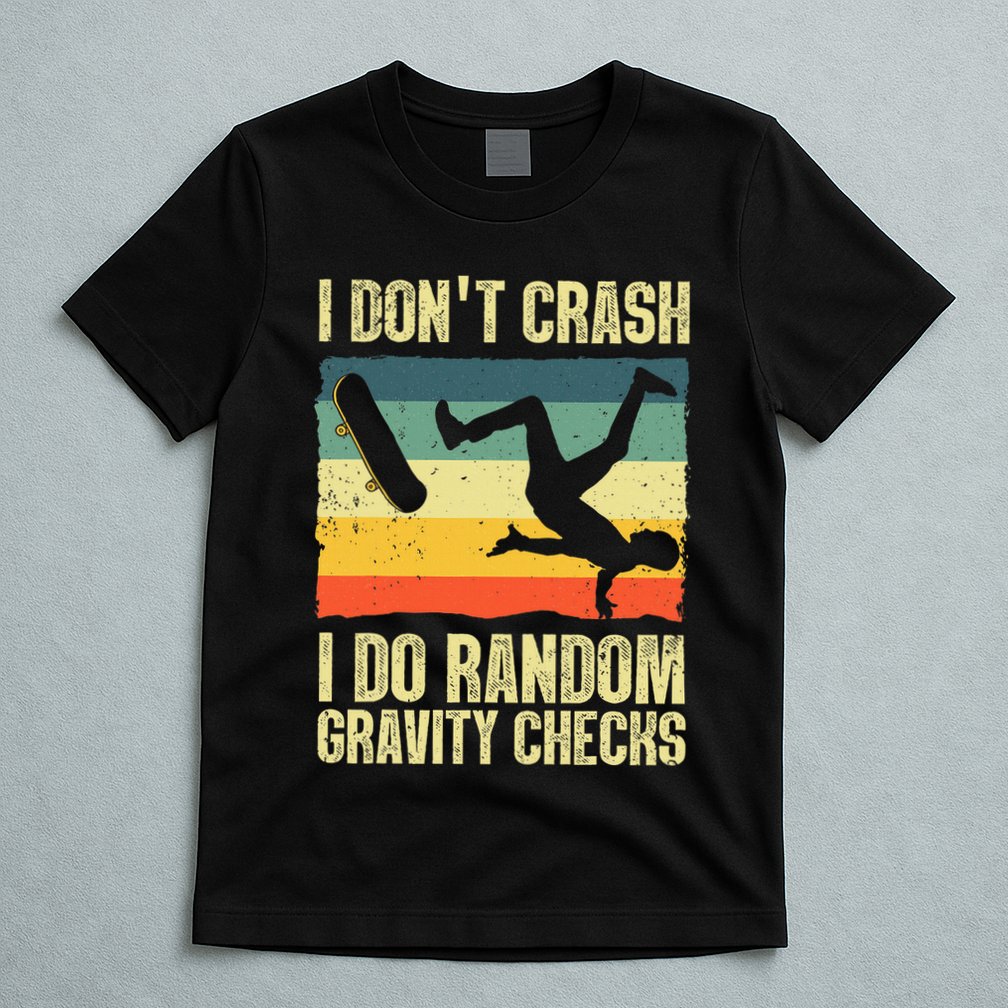 Cool Skateboard Art Skateboarding Skate Board T-Shirt