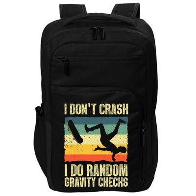 Cool Skateboard Art Skateboarding Skate Board Impact Tech Backpack
