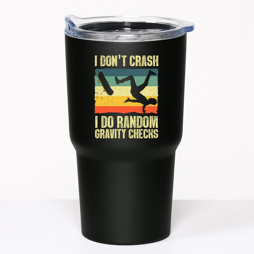 Cool Skateboard Art Skateboarding Skate Board Tumbler