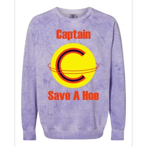 Captain Save A Hoe Colorblast Crewneck Sweatshirt