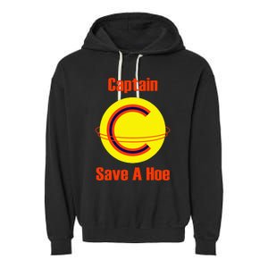 Captain Save A Hoe Garment-Dyed Fleece Hoodie