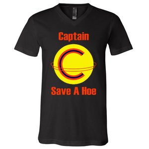 Captain Save A Hoe V-Neck T-Shirt