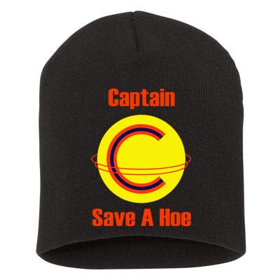 Captain Save A Hoe Short Acrylic Beanie