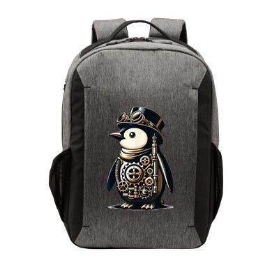 Cool Steampunk Aesthetic Penguin Lover Vintage Penguin Vector Backpack