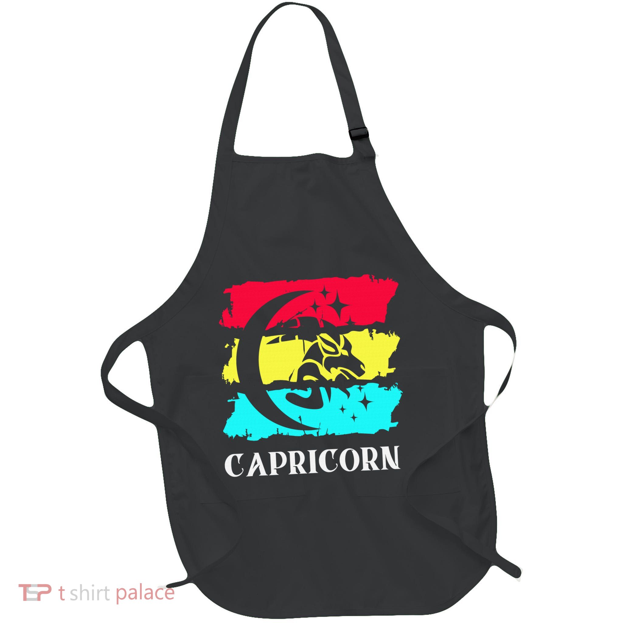 Capricorn Symbol Astrology Zodiac Sea Goat Star Sign Apron