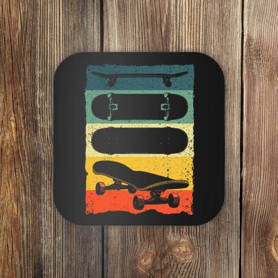 Cool Skateboard Art Skateboarding Skateboarder Coaster