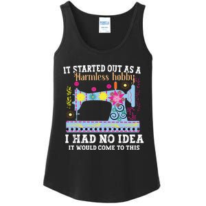 Cool Sewing Art For Women Girl Quilting Pattern Knitting Ladies Essential Tank